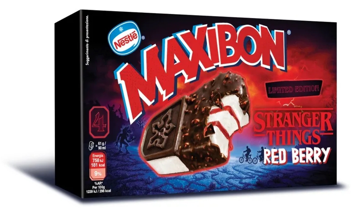 maxibon stranger things Froneri