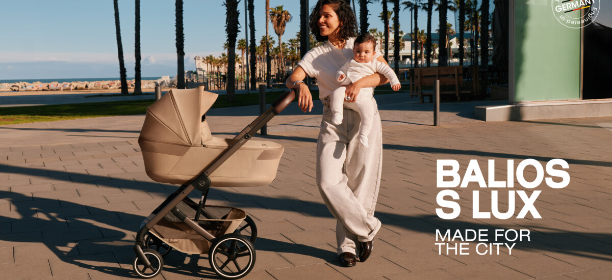 Cybex Balios S Lux: il passeggino che si adatta alla vita di ogni famiglia