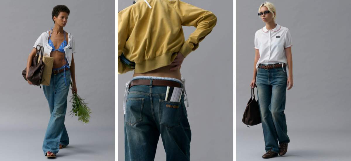 Miu Miu Signatures Denim: il jeans che non ha regole