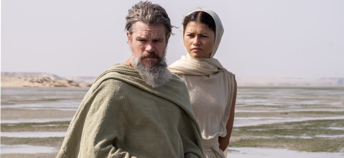 Matt Damon e Zendaya in Odissea