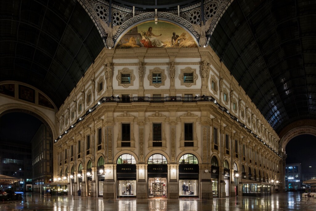 Prada Galleria Vittorio Emanuele II opening experience