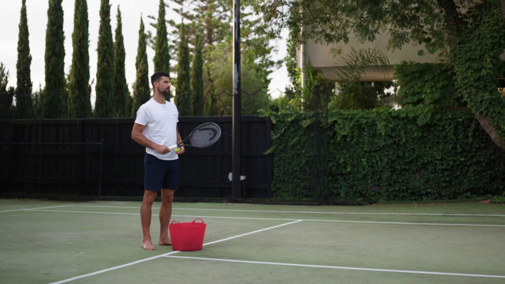 Prime Immagini il lupo d'inverno NOVAK DJOKOVIC
