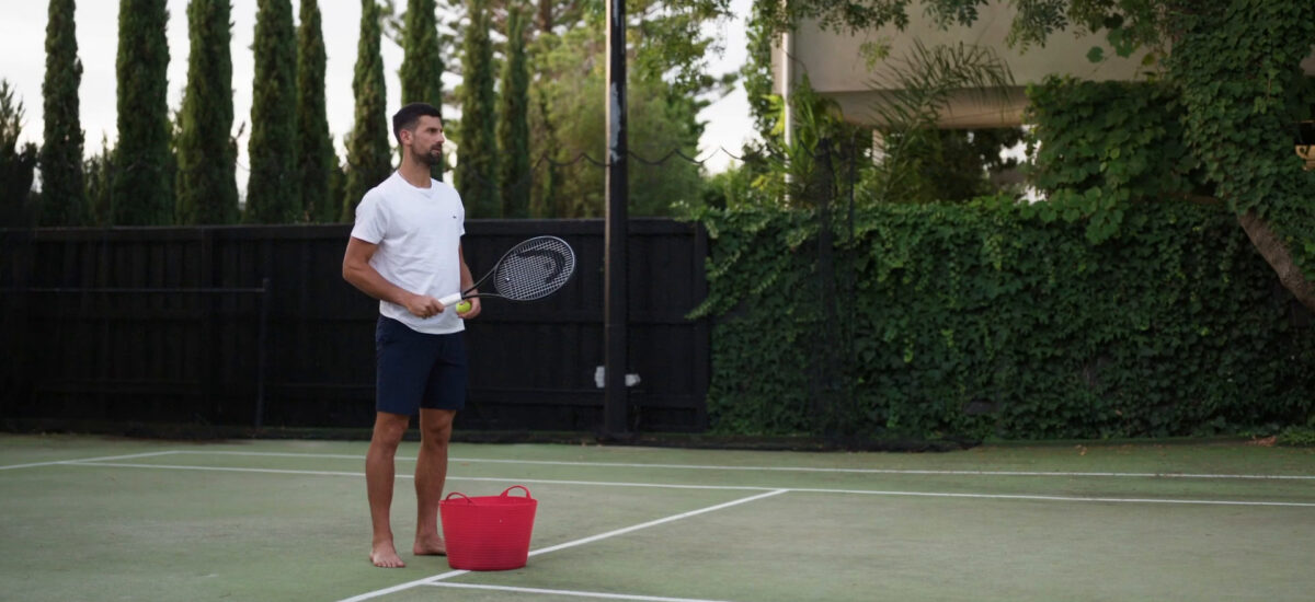 Prime Immagini il lupo d'inverno NOVAK DJOKOVIC