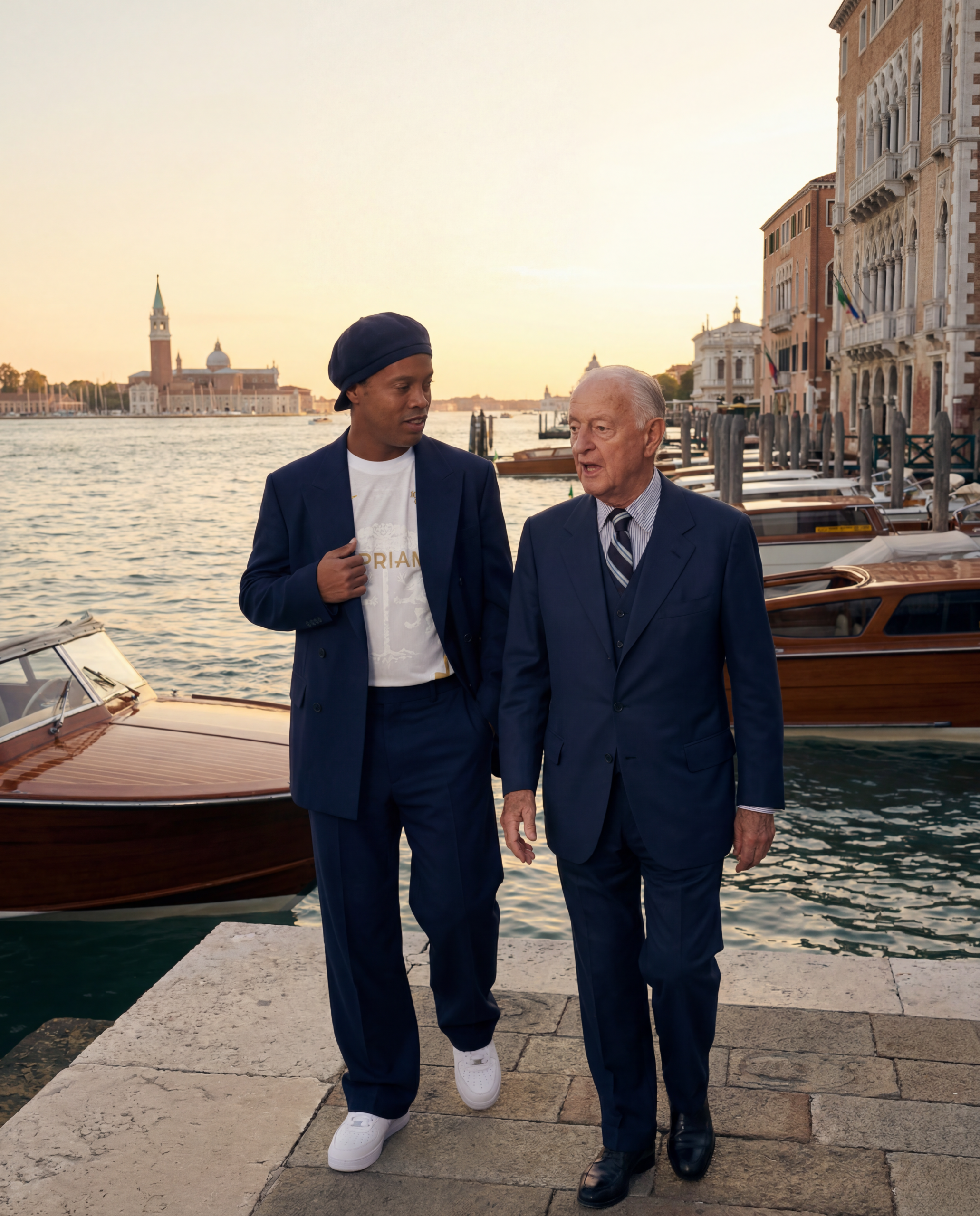 Ronaldinho x Ravenna by Cipriani reinterpreta la jersey