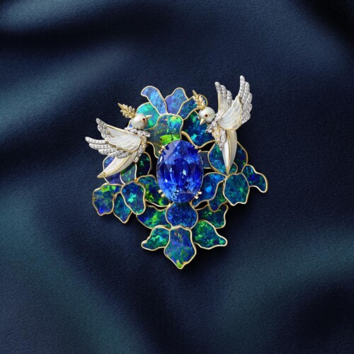 Tiffany & Co. presenta Legendary Bird The Sapphire Edition