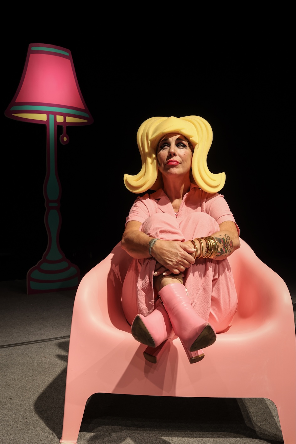 Michela Andreozzi in scena