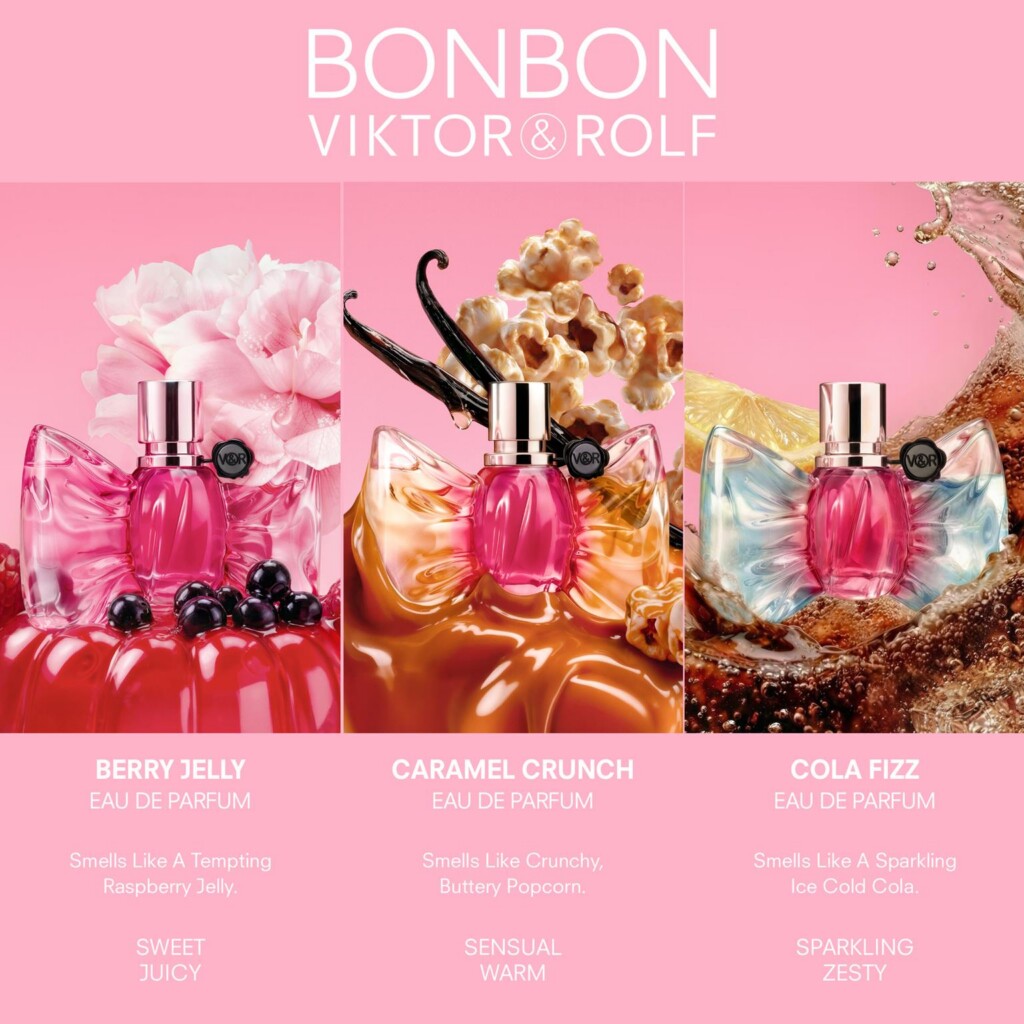 Viktor&Rolf lancia Bonbon, la nuova collezione gourmand con tre fragranze