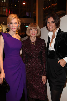 Cate Blanchett, Anna Wintour e Roberta Armani