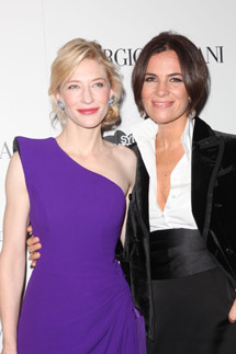 Cate Blanchett e Roberta Armani