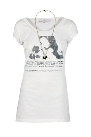 Love Dogs T-Shirt by Elisabetta Franchi