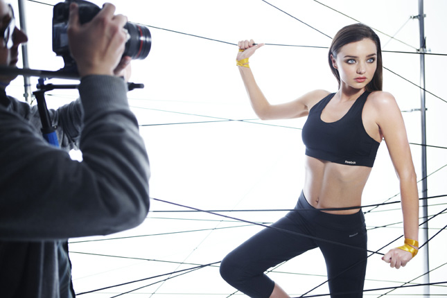 Miranda Kerr per Reebok EasyTone - Campagna 3D