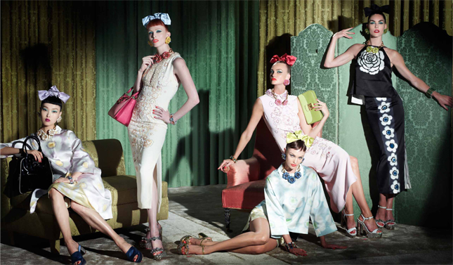 miu miu resort 2013 advertising steven meisel