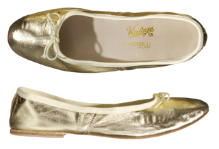 vintage 55 ballerine porselli