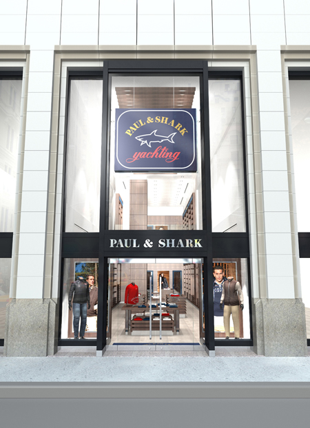 Flagship store Paul&Shark a New York