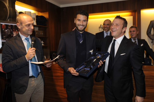 Antonio Candreva premiato con la 