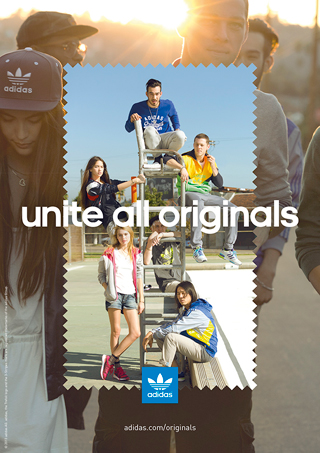 adidas Originals lancia la campagna 'Unite All Originals'