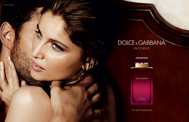 Laetitia Casta e Noah Mills per Intense di Dolce & Gabbana