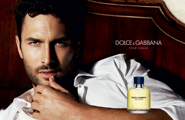 Noah Mills protagonista maschile di Intense by Dolce & Gabbana