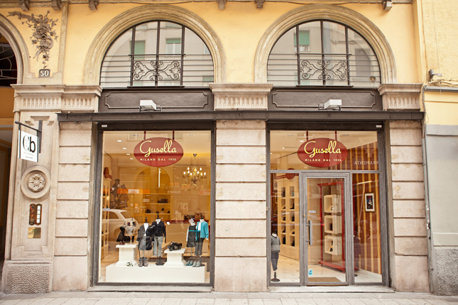 Boutique Gusella a Milano
