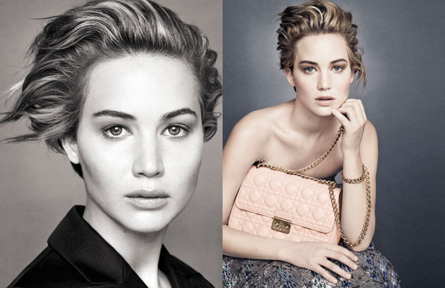 Jennifer Lawrence per Miss Dior (ph. Patrick Demarchelier)