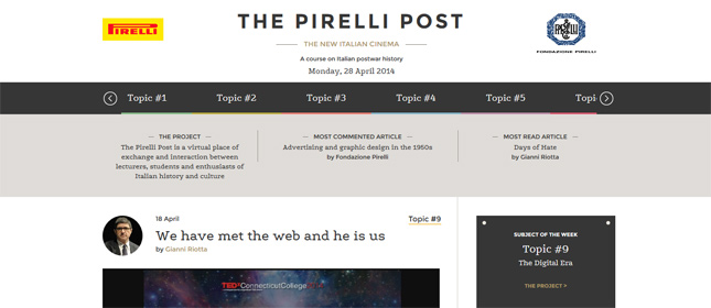 The Pirelli Post