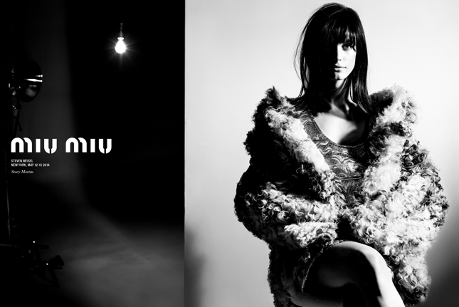 Stacy Martin per Miu Miu | Campagna Pubblicitaria Autunno-Inverno 2014/15