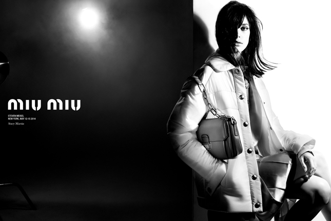 Stacy Martin per Miu Miu | Campagna Pubblicitaria Autunno-Inverno 2014/15