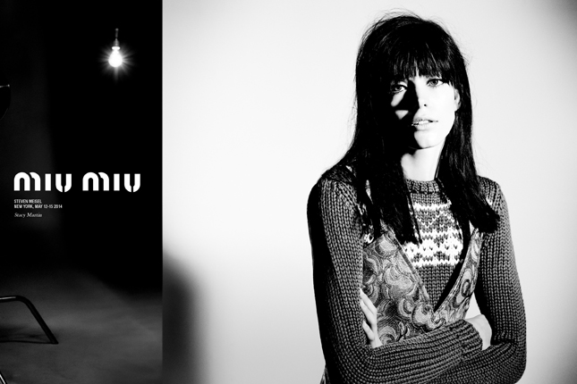 Stacy Martin per Miu Miu | Campagna Pubblicitaria Autunno-Inverno 2014/15