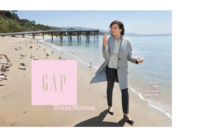 gap dress normal campaign adv