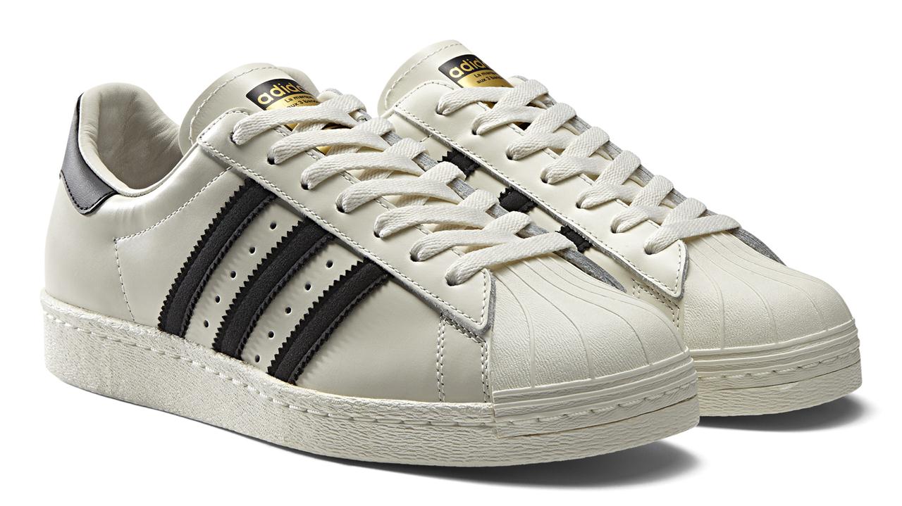 adidas con strisce dorate