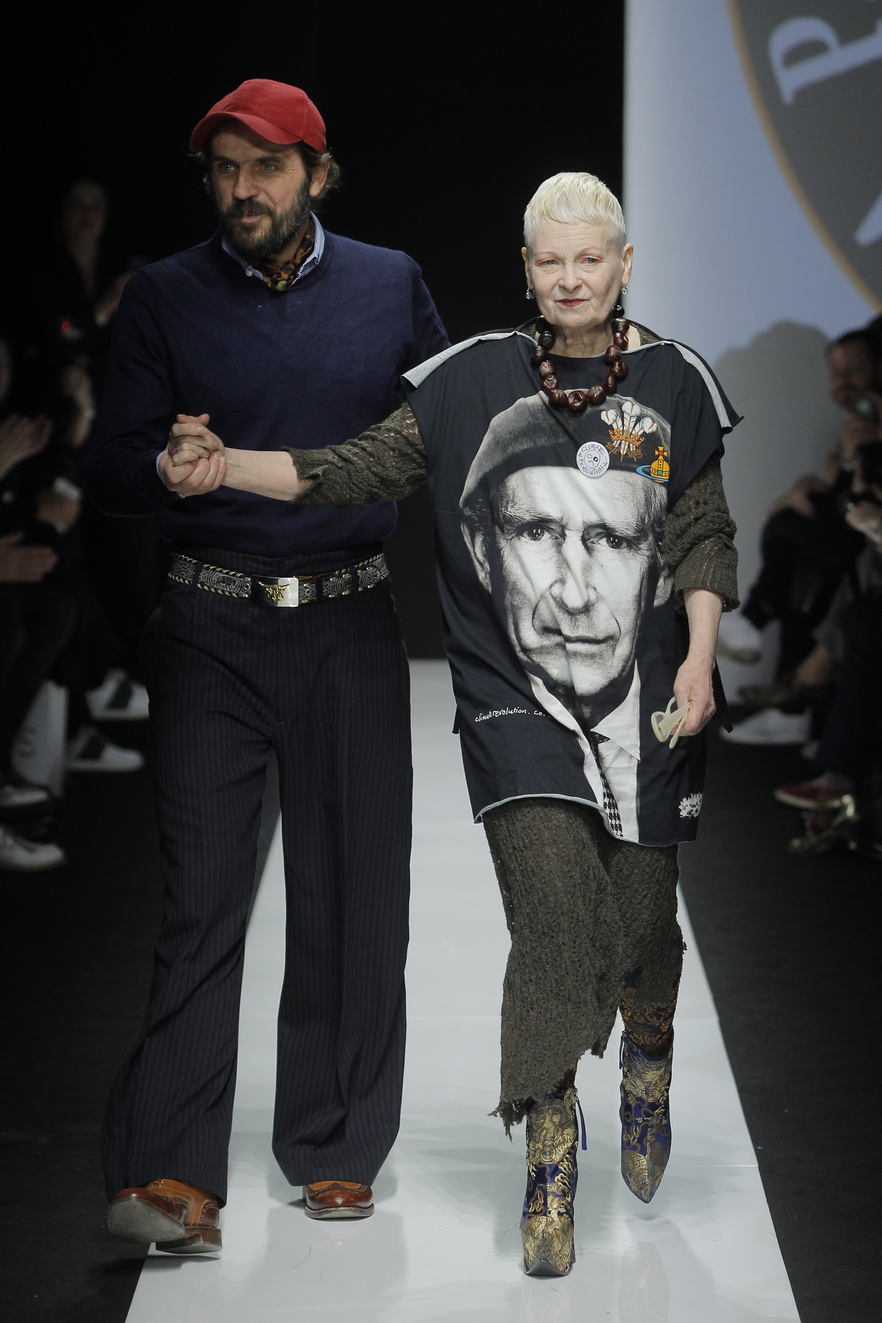 La stilista Vivienne Westwood