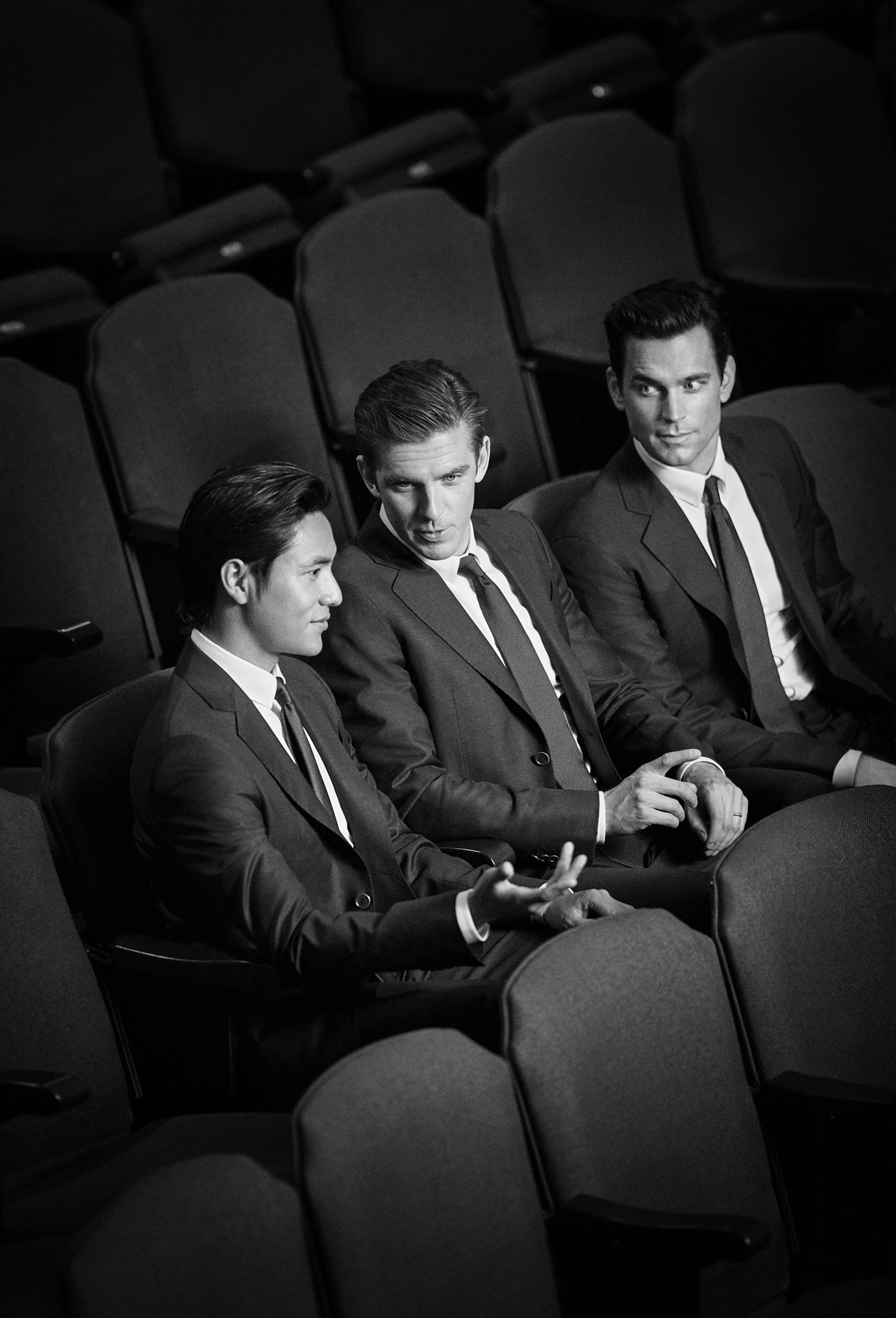 Chen Kun, Dan Stevens e Matt Bomer per Giorgio Armani Made to Measure