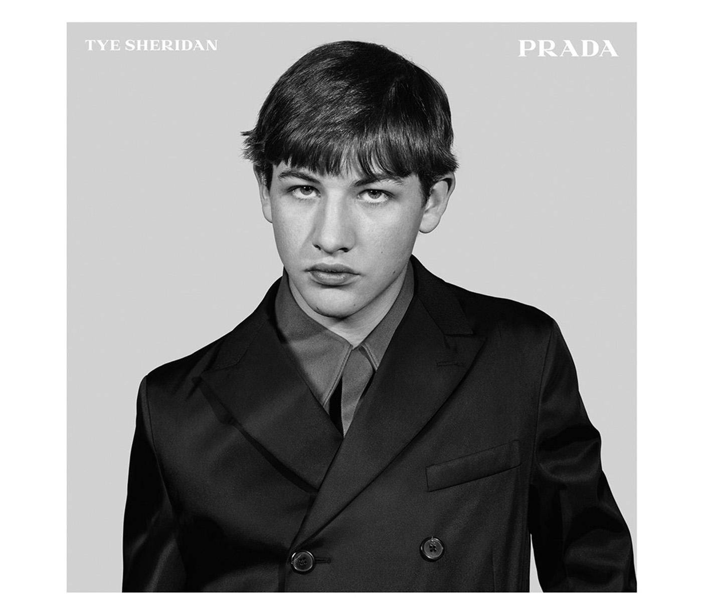 Tye Sheridan per Prada FW15 Menswear Adv Campaign