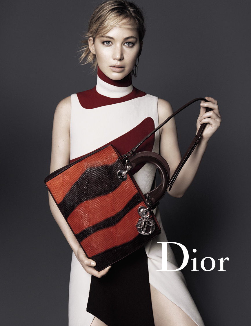Jennifer Lawrence per la nuova campagna Dior