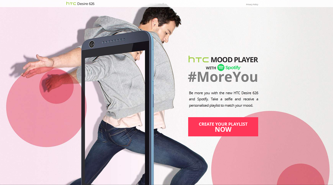 HTC Mood Player