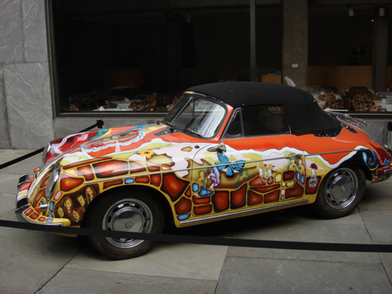 Porsche 356C 1600 Cabriolet del 1965 appartenuta a Janis Joplin