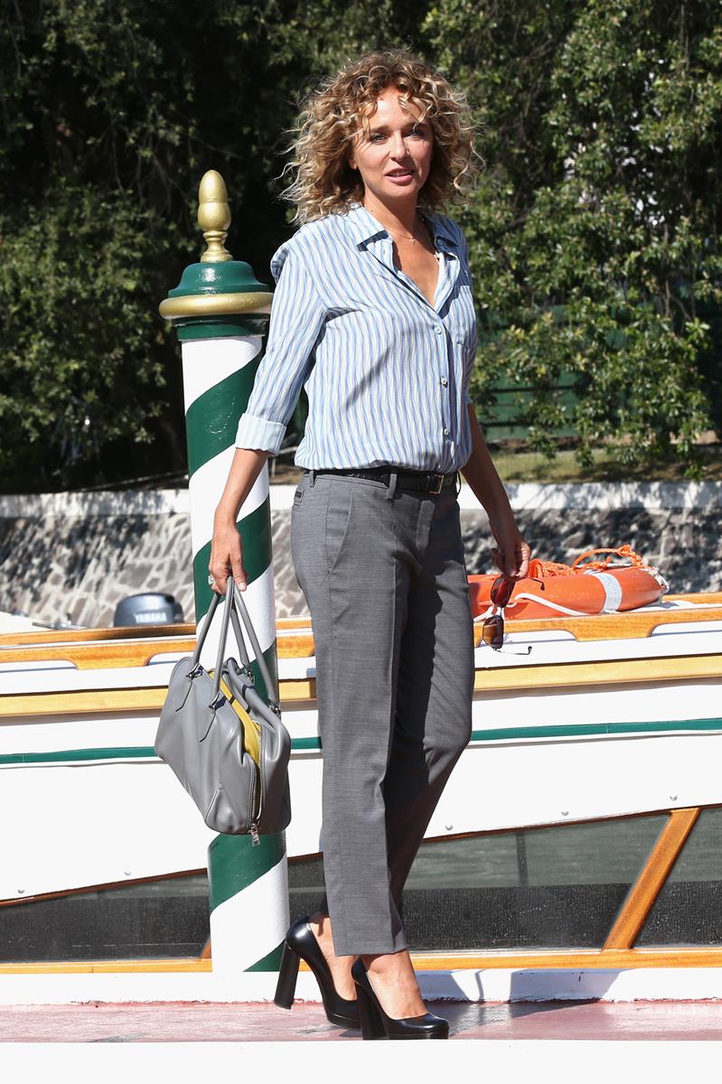 Valeria Golino con la sua Prada Inside