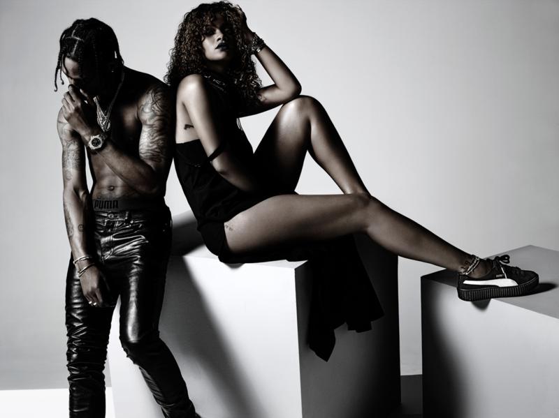 Rihanna e Travis Scott per Puma Creeper