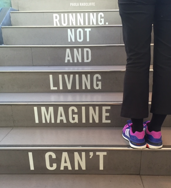 I can't imagine living and not running