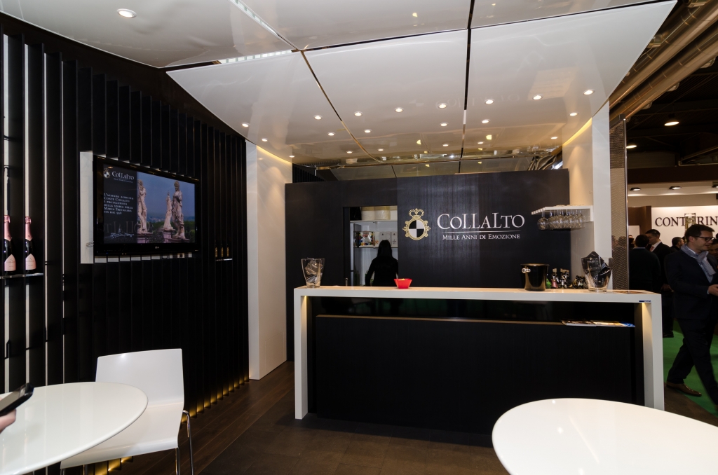 Lo stand Collalto a Vinitaly 2016