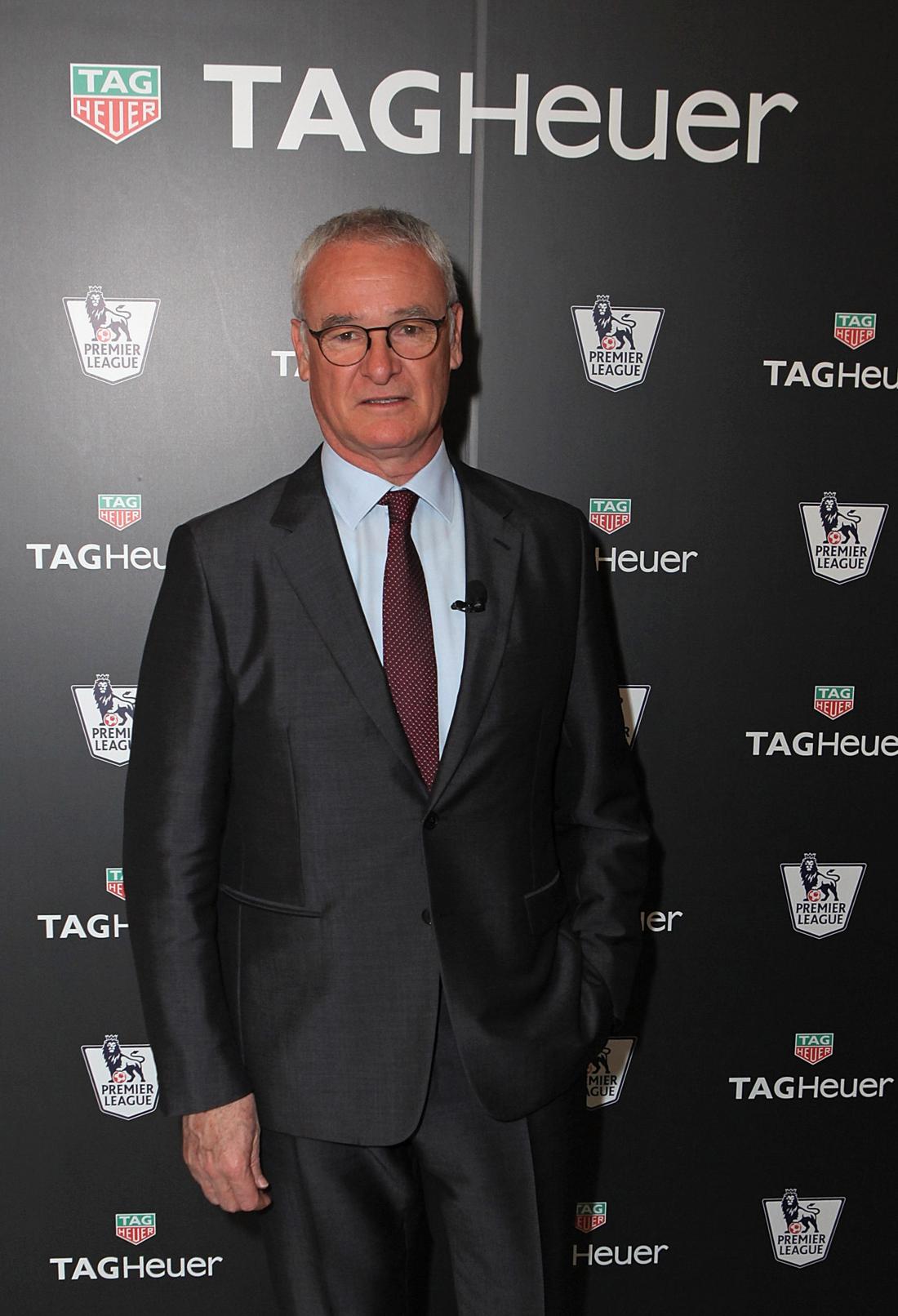 Claudio Ranieri ambassador per TAG Heuer