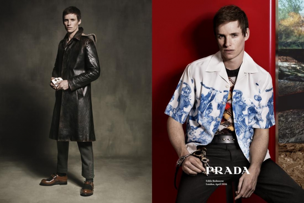 Prada Uomo, campagna  Autunno-Inverno 2016 