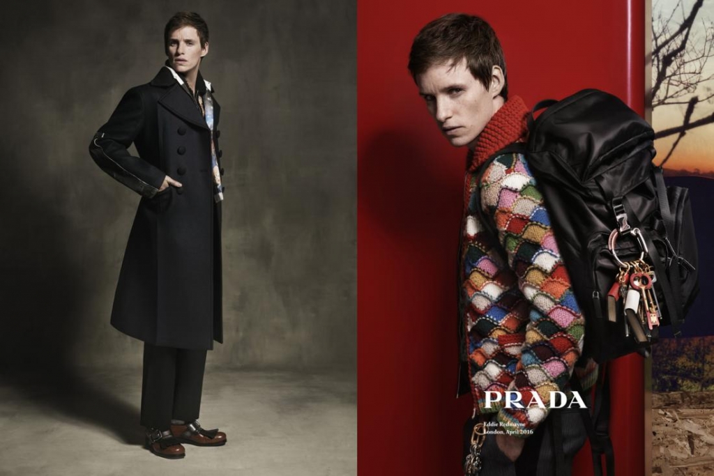 Prada Uomo, campagna  Autunno-Inverno 2016 