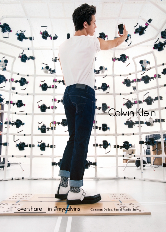 Calvin Klein fall 2016 campaign Cameron Dallas, ph. Tyrone Lebon