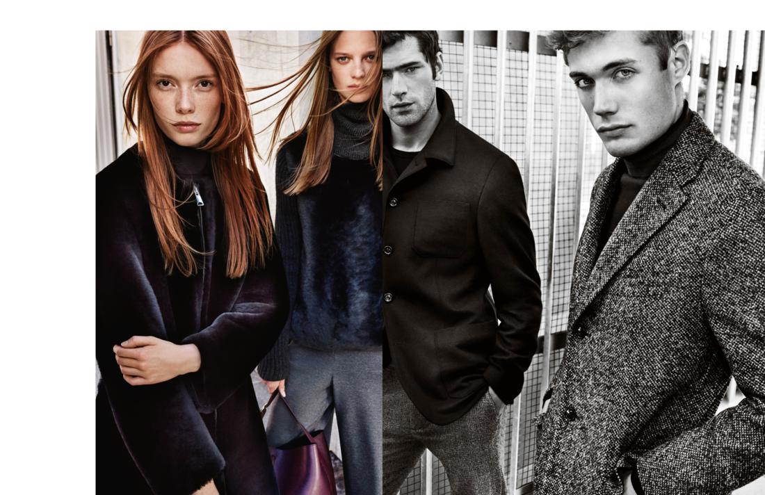 Massimo Dutti Autunno-Inverno 2016-17 Campaing by Mario Testino