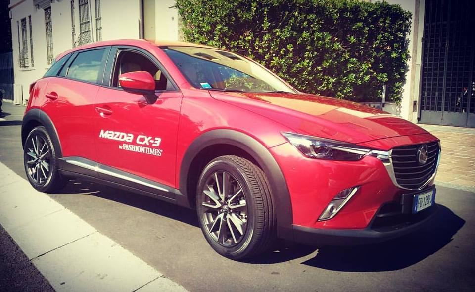 Mazda CX-3 for Fashion Times. Partenza da Milano