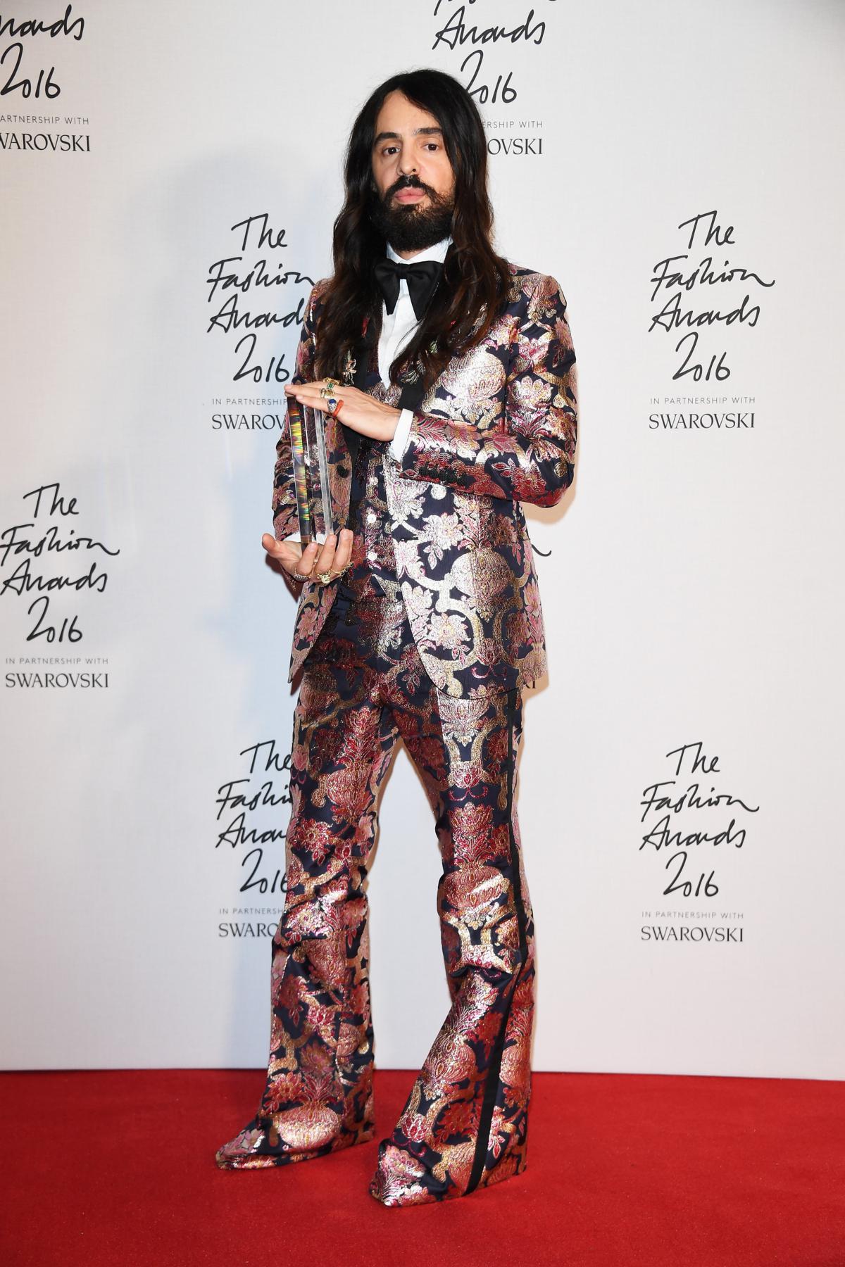 Alessandro Michele - Fashion Awards 2016