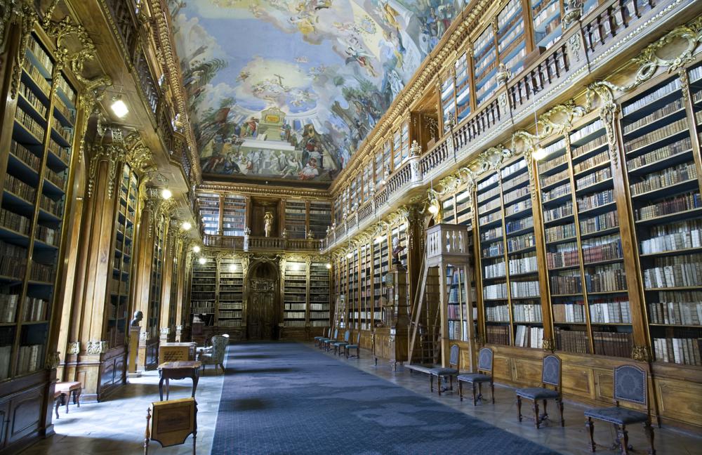 Praga - Strahov Abbey Library