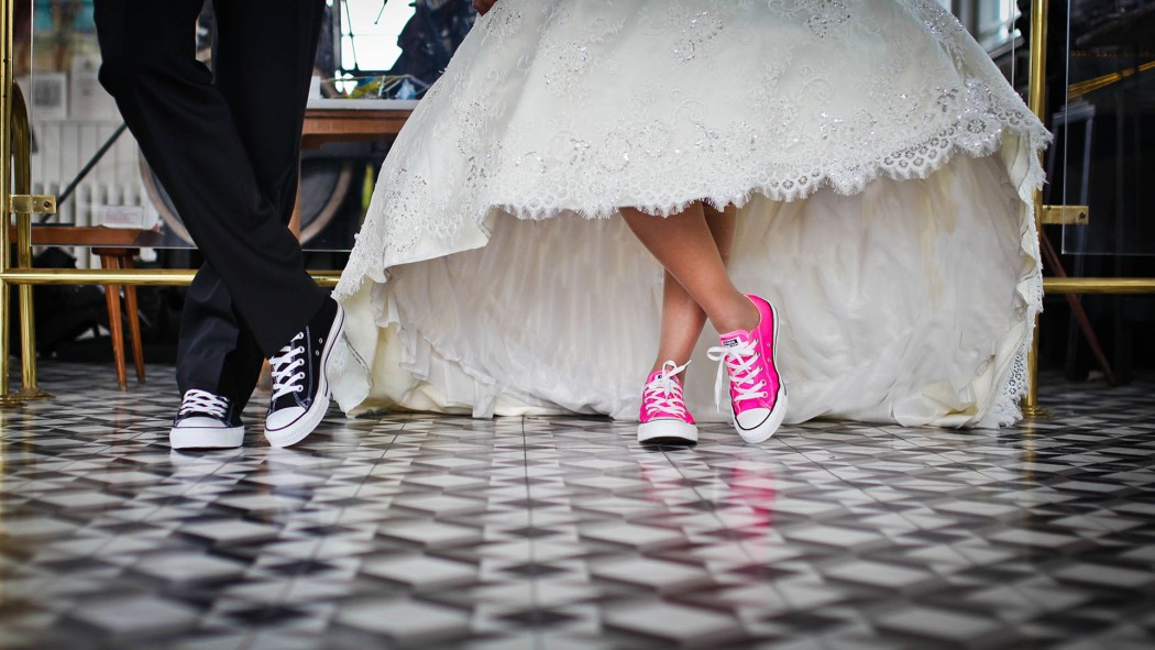 sneakers matrimonio