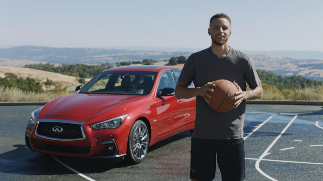 Stephen Curry per INFINITI